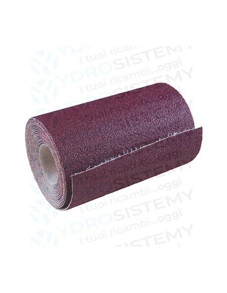 Carta Abrasiva gr.80-  mm 115 x5 mtVendibile esclusivamnte a rotolo intero (5mt)