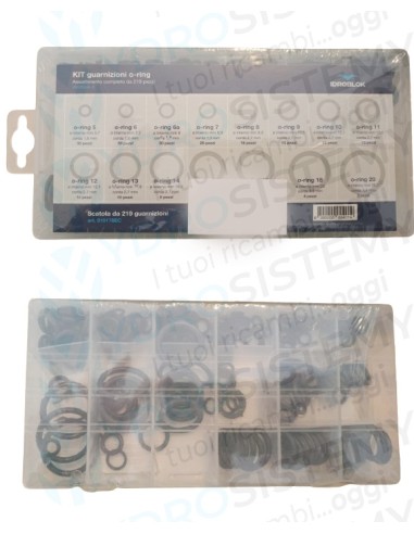 Cassetta n. 430 Guarnizioni O-Ring Idroblock