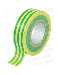 Nastro Isolante 0,15x19x25 GialloVerde