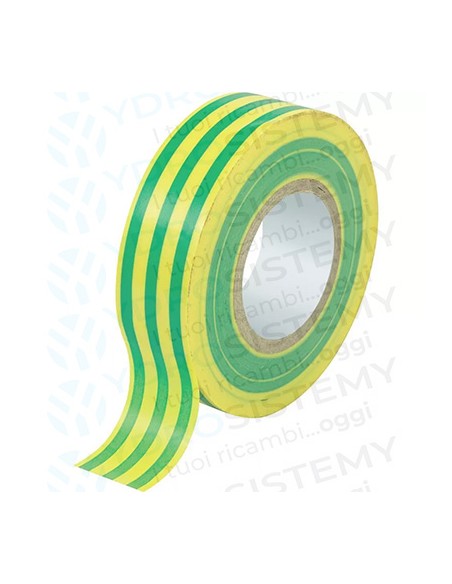 Nastro Isolante 0,15x19x25 GialloVerde