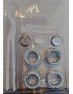 Kit Intallazione Radiatori 11 pezzi in 1 kit misura 1" x 1/2" Ø 42