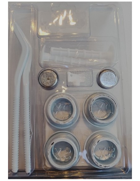 Kit Intallazione Radiatori 11 pezzi in 1 kit misura 1" x 1/2" Ø 42