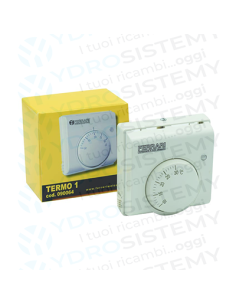 Termostato a Rotella Elettronico Ter1 a Parete ON/OFF INT/SPIAvedi cod:  546710ARTICOLO FUORI PRODUZIONE