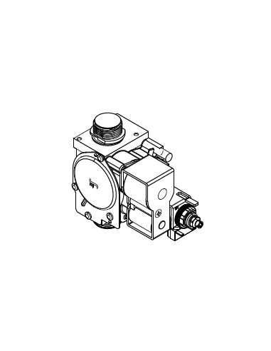 Valvola Gas   Vedi Cod: 4366855 , 997089 , 23131 , 65100516 , S022002574  , 053560 , 11084 , VAL0302P , 20007784 , CF300039, 6V