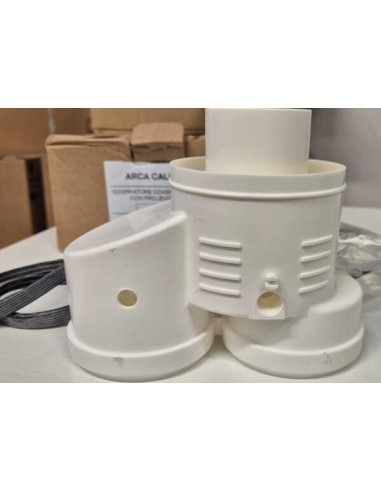 Sdoppiatore Coassiale per Caldaie Condensazione 60-100 con prelievo Fumi scarichi lunghi per Arca