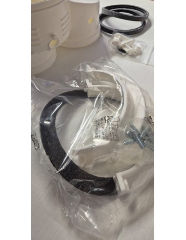 Sdoppiatore Coassiale per Caldaie Condensazione 60-100 con prelievo Fumi scarichi lunghi per Arca