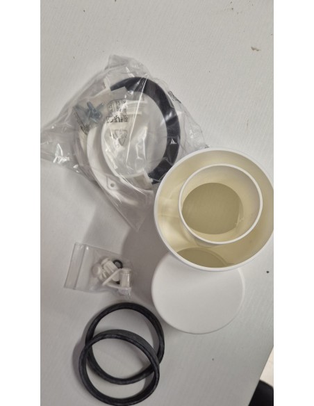 Sdoppiatore Coassiale per Caldaie Condensazione 60-100 con prelievo Fumi scarichi lunghi per Arca