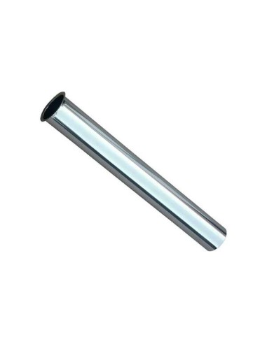 Canotto Liscio Con Cartella In Ottone Cromato Ø32 x 300 mm