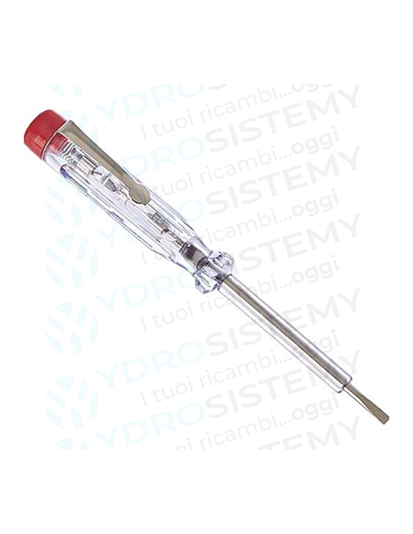 Giravite Cercafase Tascabile 3x140mm con manico isolato Fascia di utilizzo 100-250V.