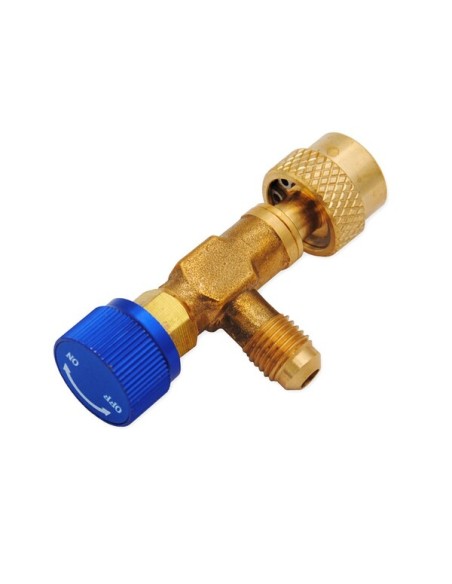 Rubinetto premivalvola/rompivuoto Maschio 1/4" SAE x Femmina 5/16 " SAE