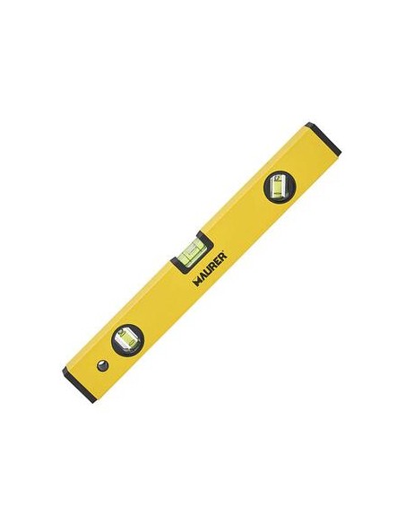 Livella Alluminio rettangolare 30cm con Base Magnetica 3 Bolle Fiale