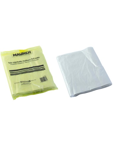 Telo Protettivo Copritutto 4 x 4Mt 16MQ Pesante Maurer