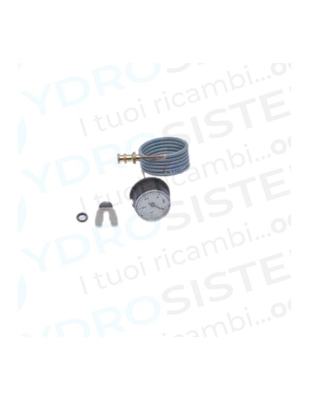Idrometro Manometro Ø 2,7cm ad innesto 0-4 Bar con forchetta Ariston