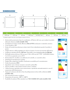 Sistema VMC Spectre Active 2.0 - con Telecomando Ø 160 - Master 2