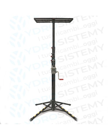 Carrello Elevatore Per Split Max 125 Kg Altezza 3,50 Mt