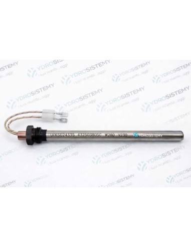 Resistenza Accensione Con Raccordo 3/8 280W Lungh.140mm Diam. 10