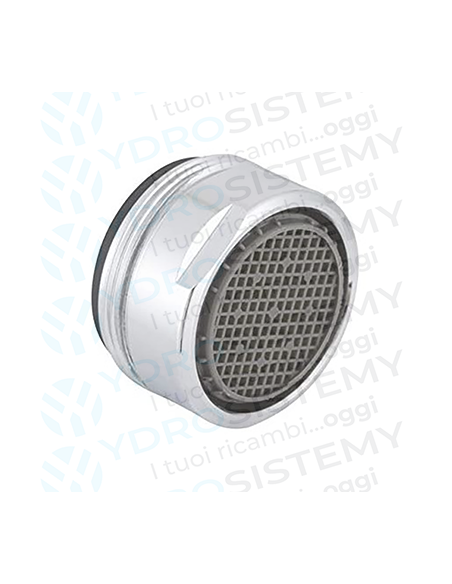 Aeratore/Filtro/Rompigetto Maschio guscio in Ottone Cromato M24 x 1"