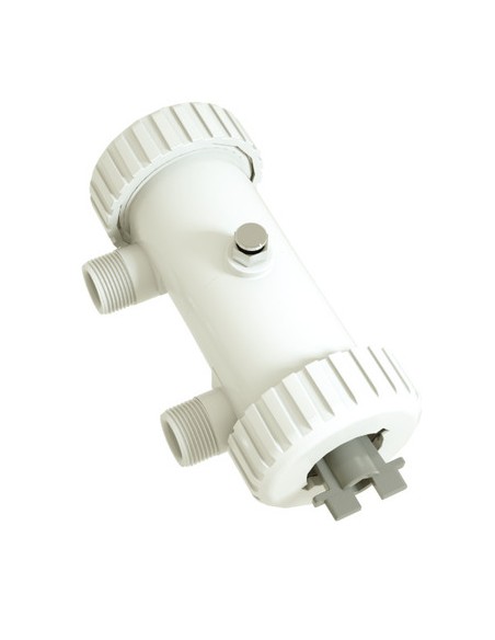 Defangatore Magnetico Idramag Compact k con valvola 3 vie e Raccordo ad Angolo con ghiere girevoli