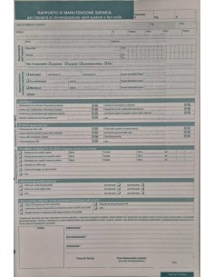 Rapporto controllo e manutenzione igienica split/fancoils