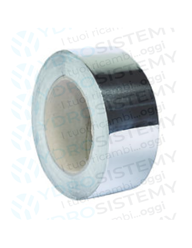 Nastro Adesivo Alluminio Liscio H.50mmx50mt.