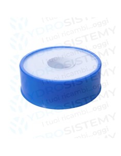 Nastro Teflon 12x0,076 mm x 10 mt per Tenuta Filetti