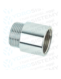 Prolunga Cromata 3/8" x 2 Cm