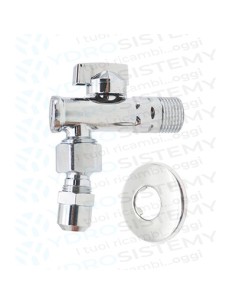 Rubinetto Sotto Lavabo 1/2 Con Snodo