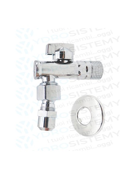 Rubinetto Sotto Lavabo 1/2 Con Snodo