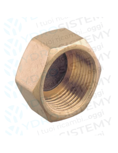 Tappo Ottone Femmina 3/4"