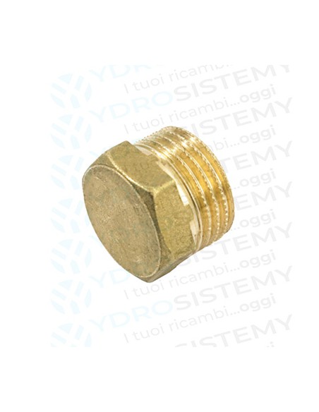 Tappo Ottone Maschio 3/8"