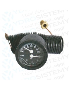 Termoidrometro Termomanometro 52 NN 1/4" Compatibile  Vedi Cod: 39806020, 571832, 4363841, 4364348