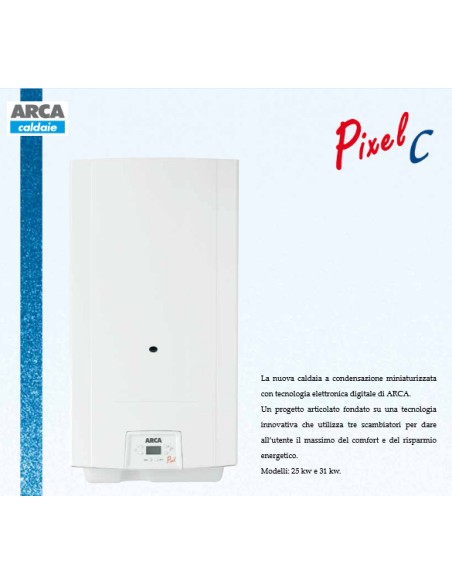 Caldaia Arca Pixel 25 fc Murale a Metano