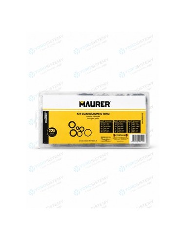 Cassetta Scatola Kit porta Guarnizioni O-Ring Assortite n.225 Pz