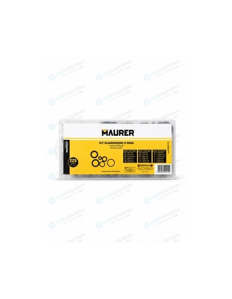 Cassetta Scatola Kit porta Guarnizioni O-Ring Assortite n.225 Pz