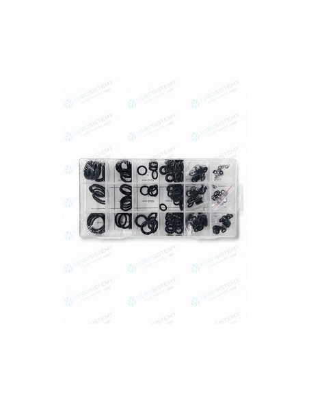 Cassetta Scatola Kit porta Guarnizioni O-Ring Assortite n.225 Pz