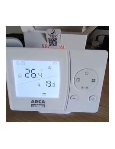 Cronotermostato Settimanale Digitale con Radiofrequenza e WiFi con Alimentatore