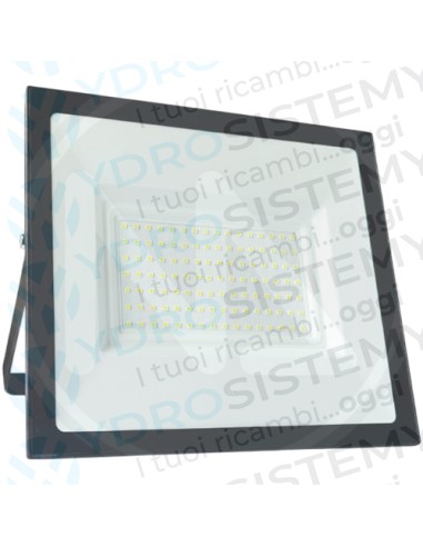 Proiettore Led C/Pann. Solare C/Telec. Maurer 50W IP65 600LM-CF. Scatola