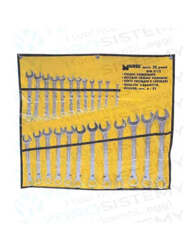 Serie Chiavi Combinate 6--32  pz.25