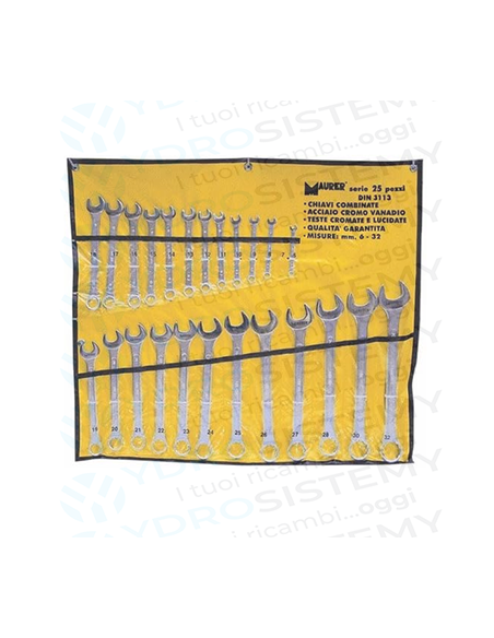 Serie Chiavi Combinate 6--32  pz.25