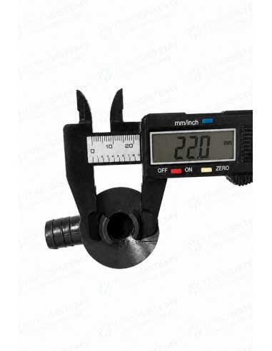 Pipetta Universale Scarico Condensa Climatizzatore Ø Foro 22mm. per Motocondensante